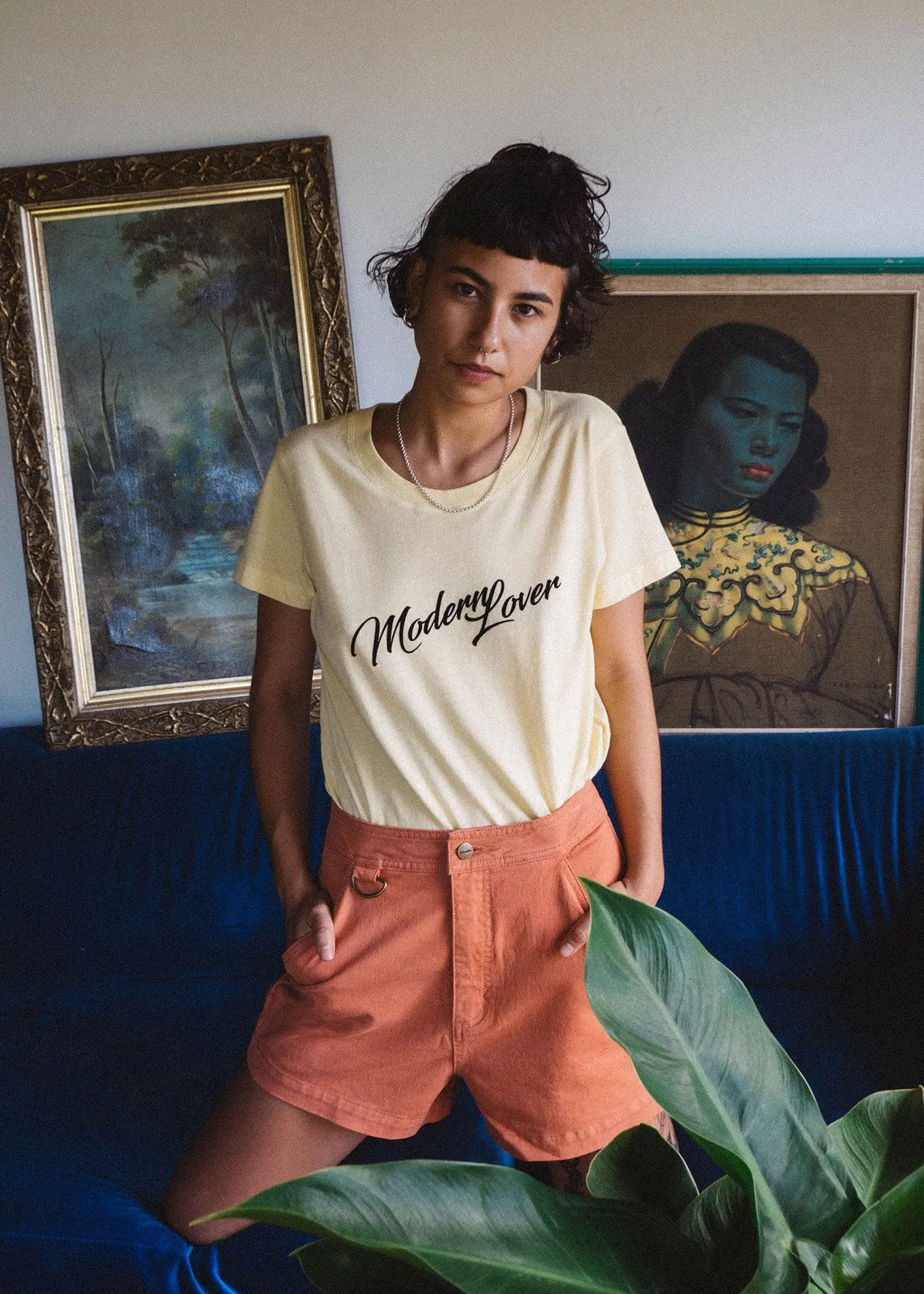 Afends Womens Modern Lover - Standard Fit Tee