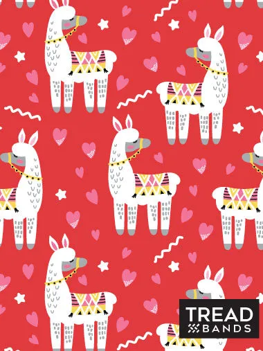 All-Terrain Tieback - Llama Be Your Valentine