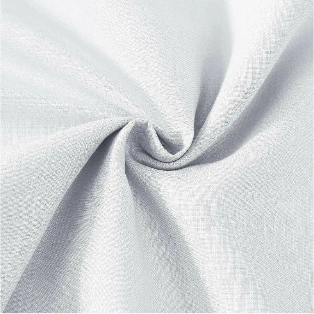 Amelie Room Darkening Concealed Tab Curtain in WHITE by Zaab