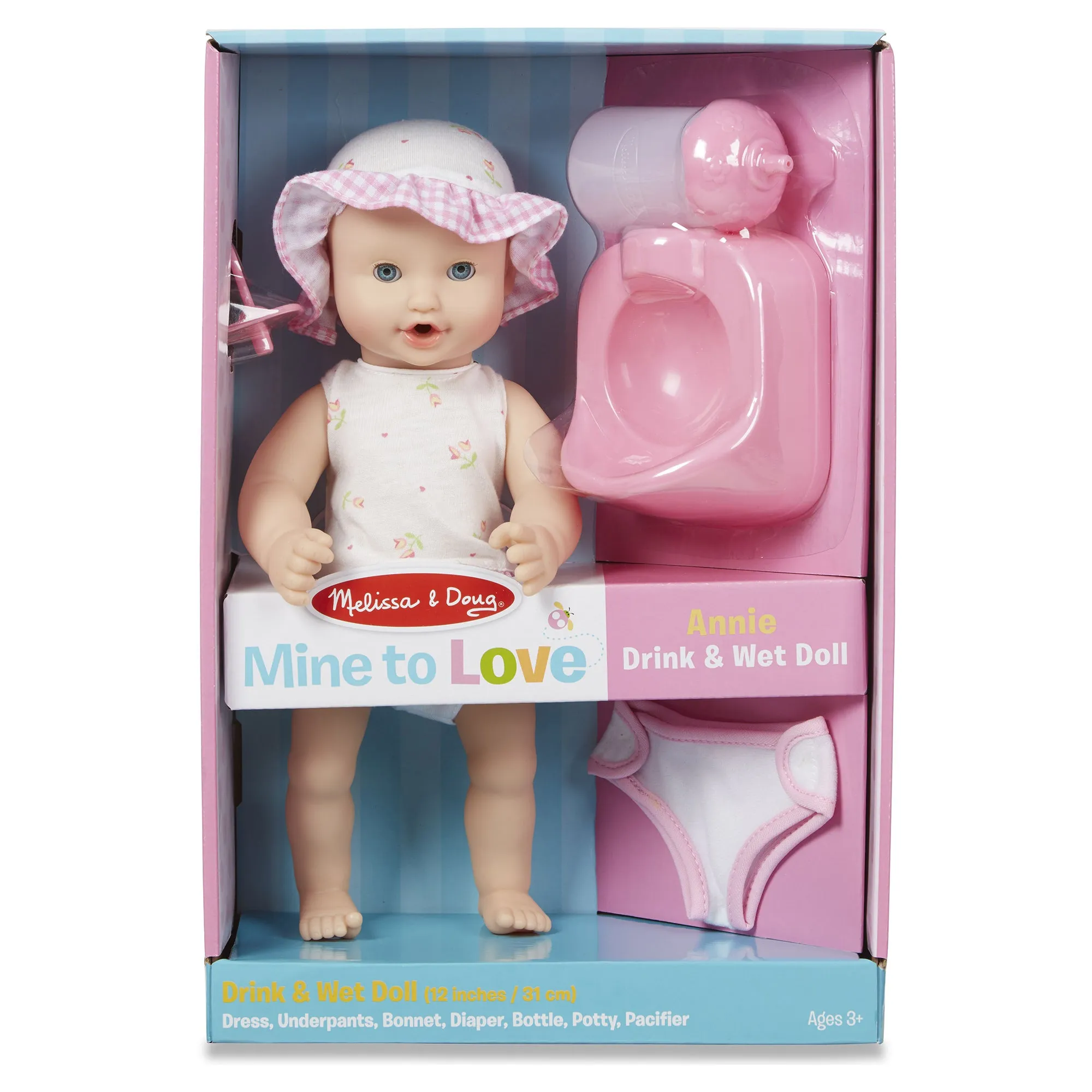 Annie - 12" Drink & Wet Doll
