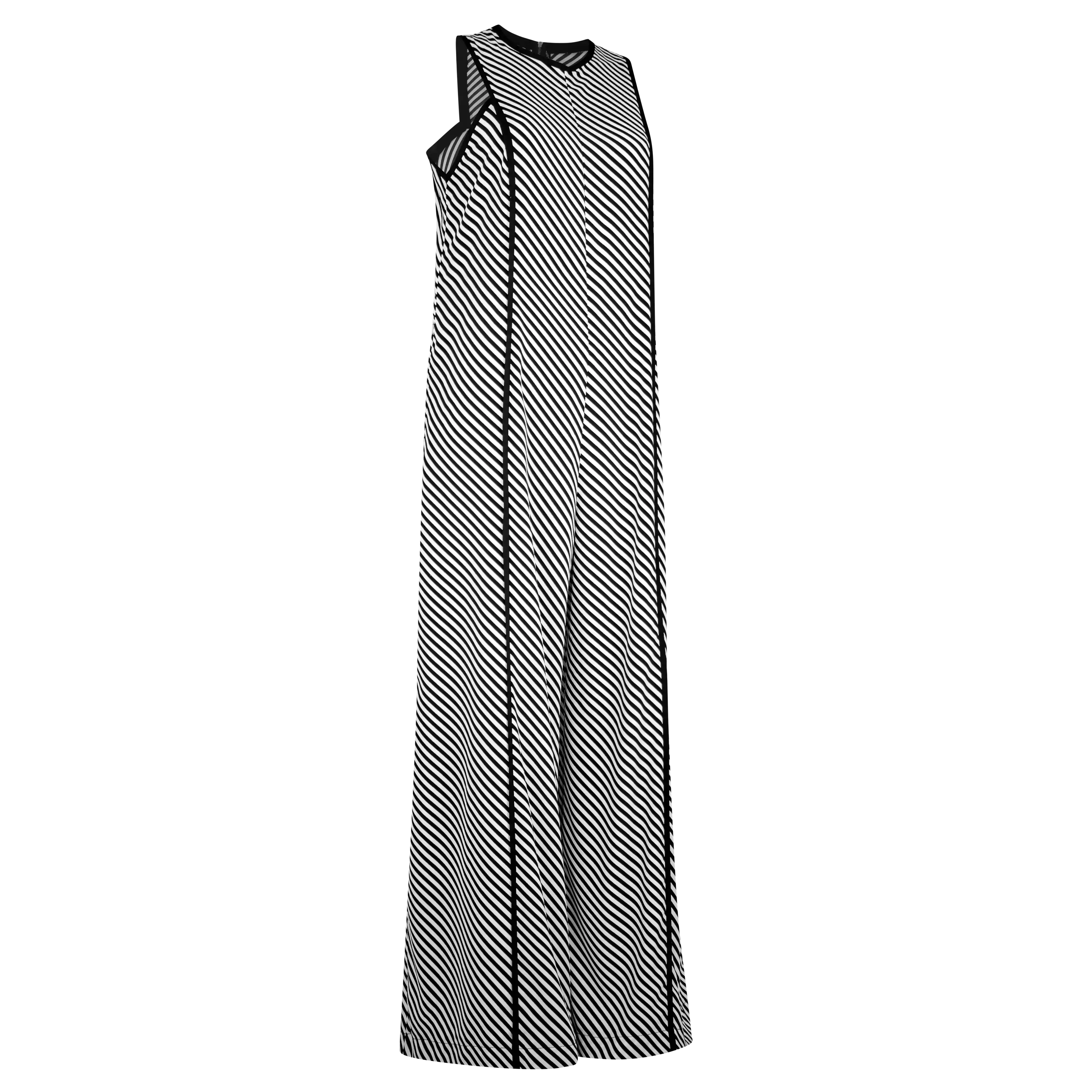 BOSWELL Diagonal Print Black