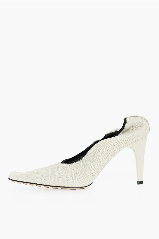 Bottega Veneta Leather CRUNCH SHARPEI Pumps