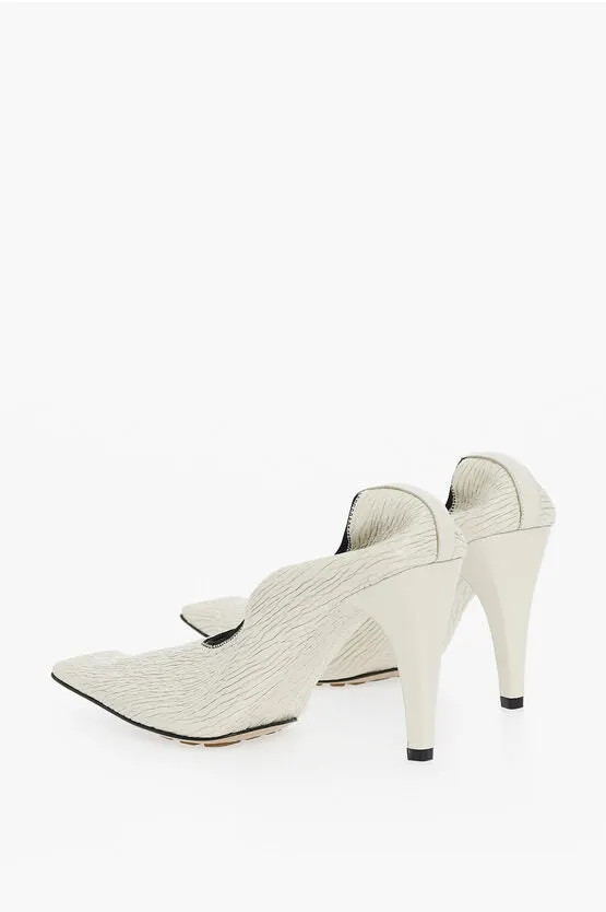 Bottega Veneta Leather CRUNCH SHARPEI Pumps