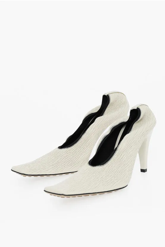 Bottega Veneta Leather CRUNCH SHARPEI Pumps