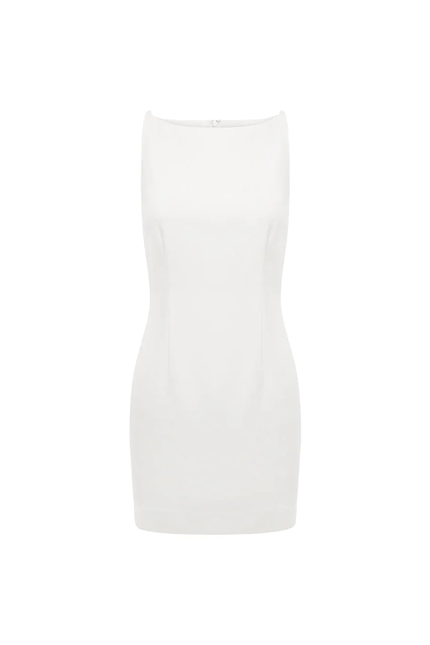 DYLAN MINI DRESS - WHITE