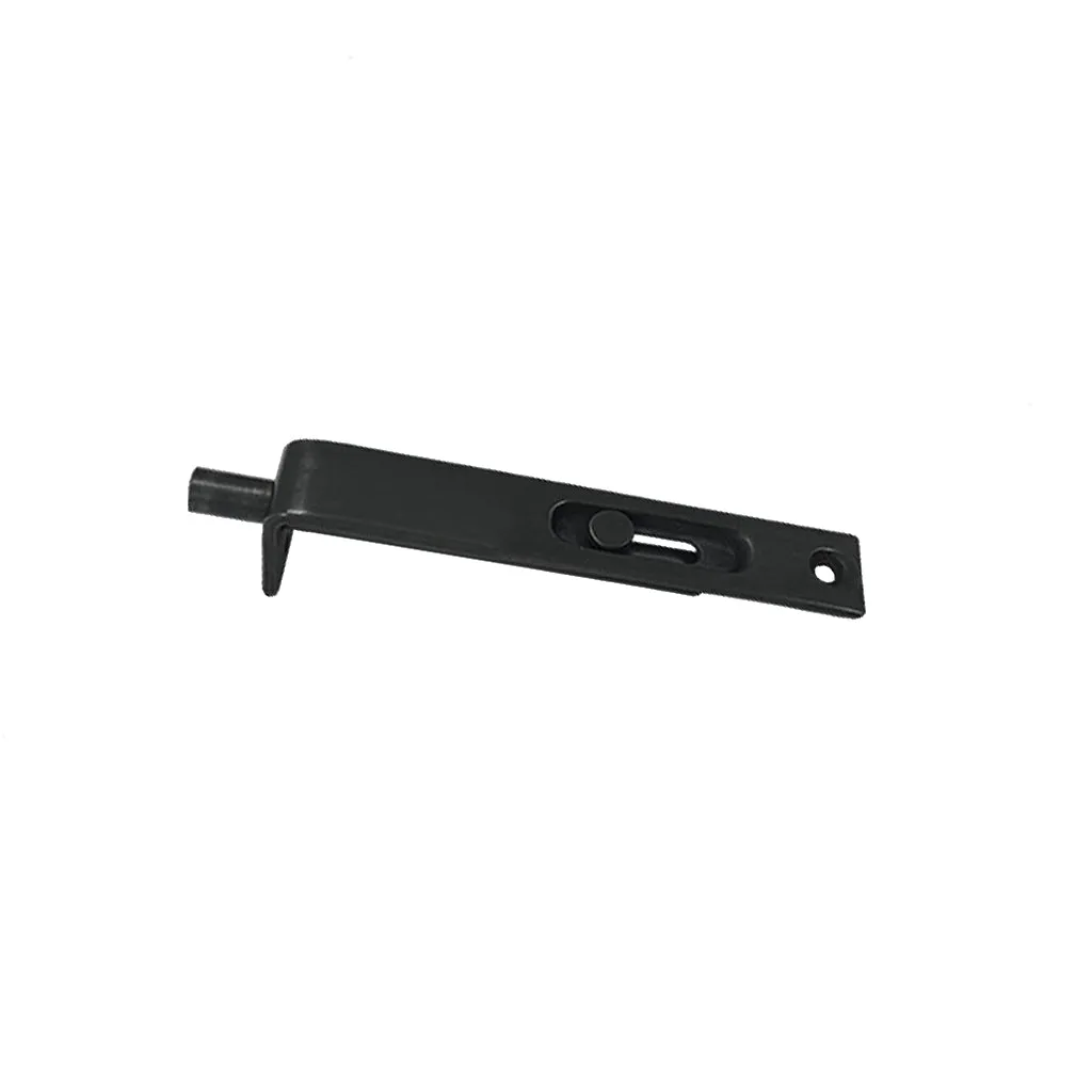 Edison Flush Bolt Matt Black Finish - 21x101mm