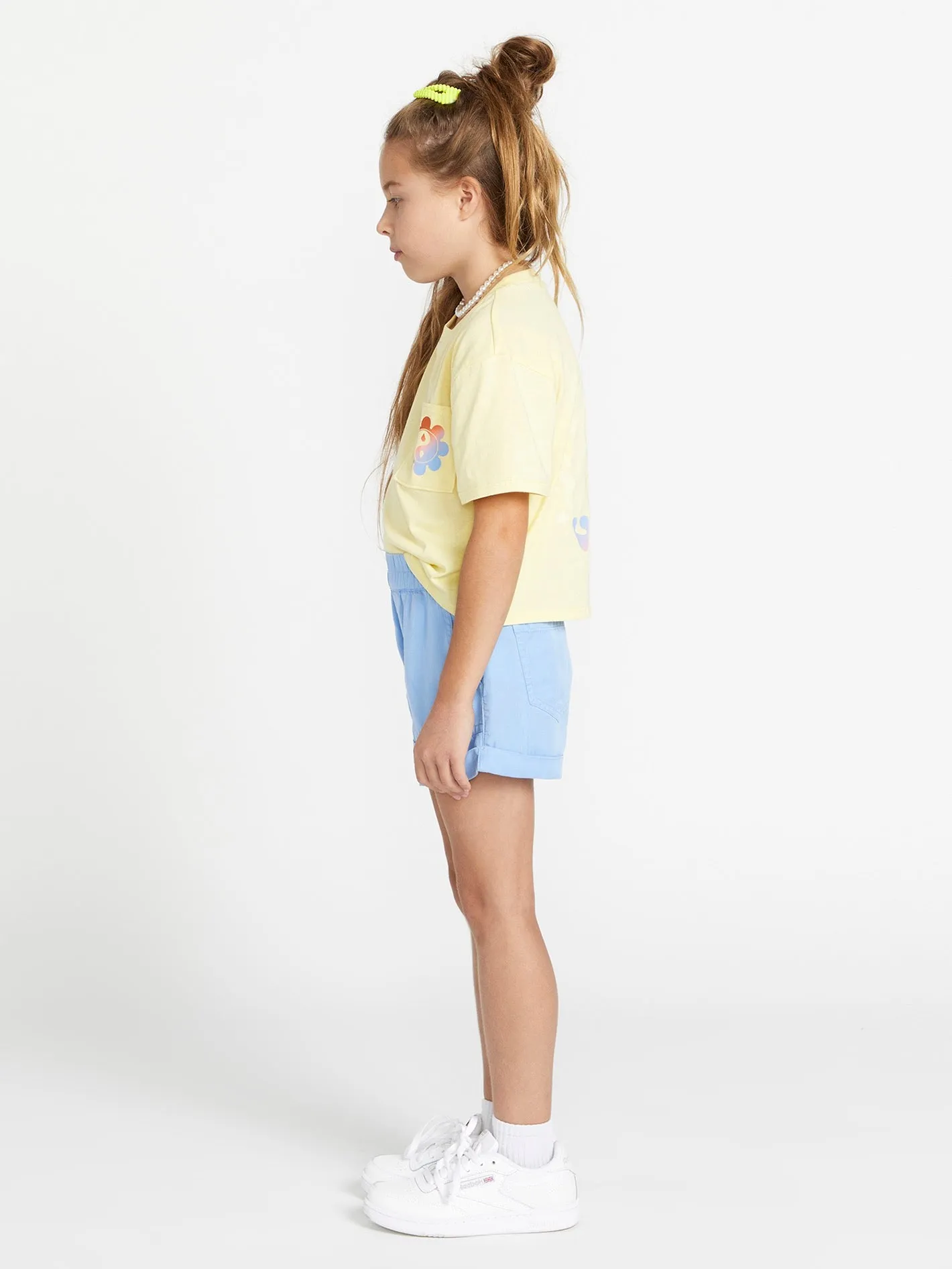 Girls Sunday Strut Shorts - Coastal Blue