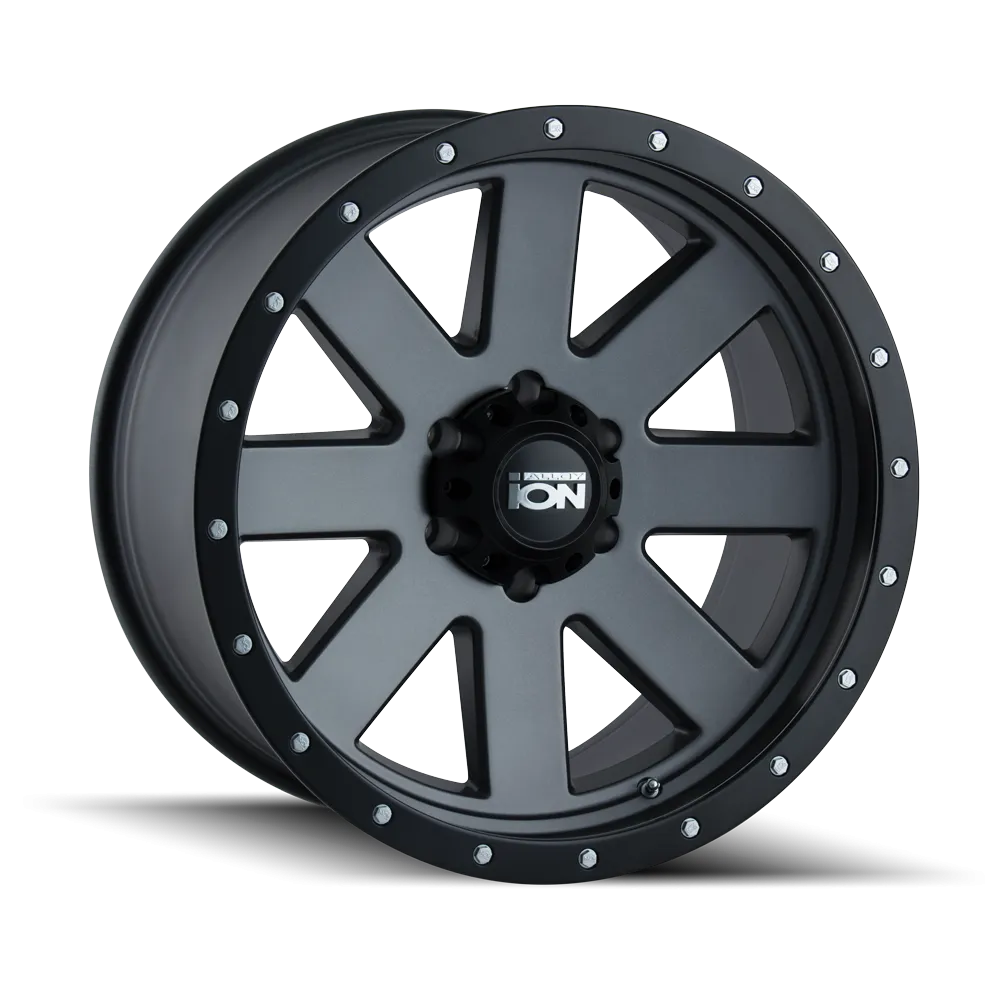 ION 134 | MATTE GUNMETAL/BLACK BEADLOCK | 6x139.7 | 20x10 | -19mm