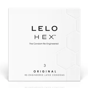 Lelo Hex Original Condoms 3 Pack