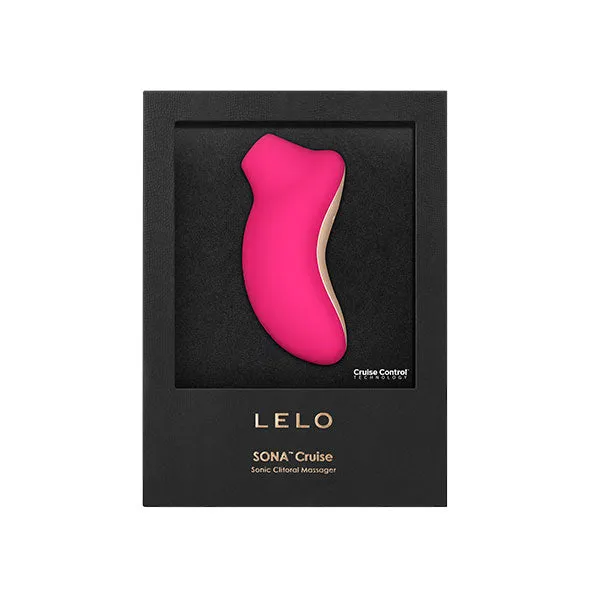 Lelo Sona Cruise 2 Sonic Clitoral Vibrator Cerise