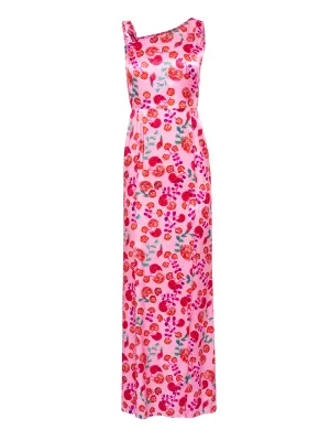 Leona Dress in Ammonite Rose