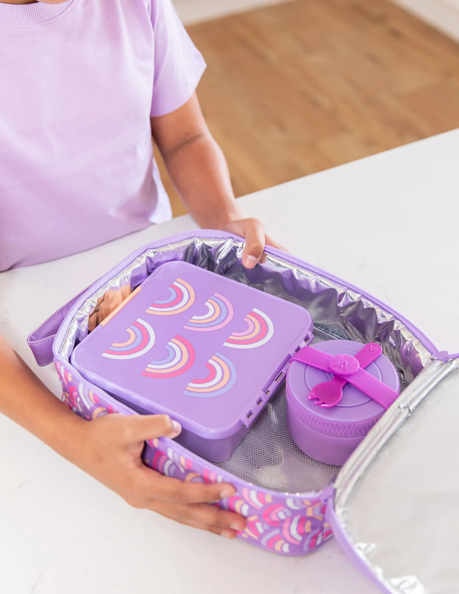 MontiiCo Cutlery Band - Fuchsia