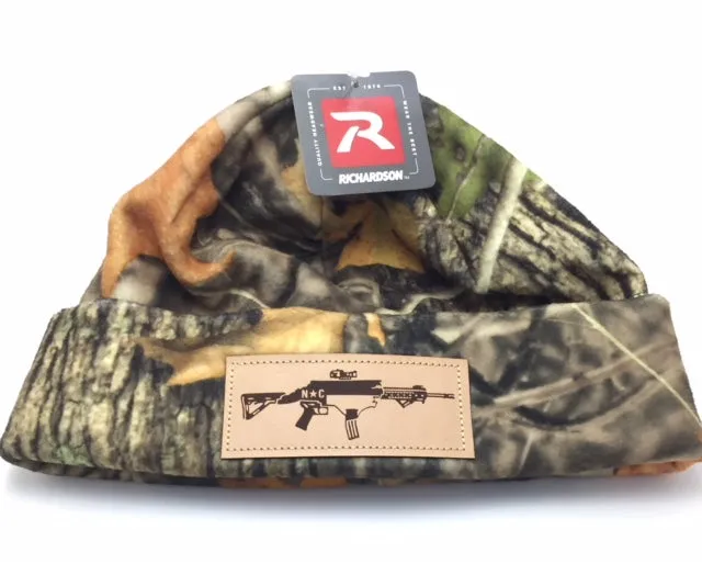 NC AR Microfleece Camo Beanie