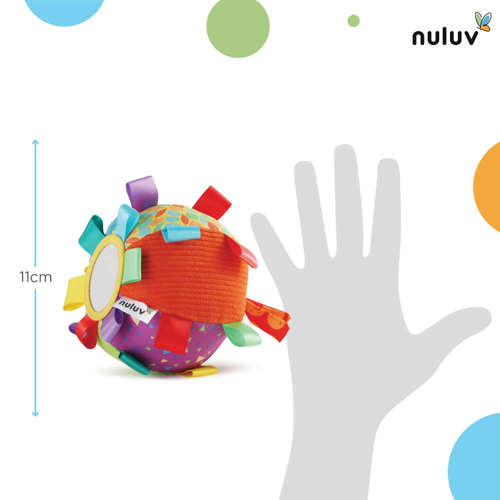 Nuluv Activity Ball 3  Months Multicolor