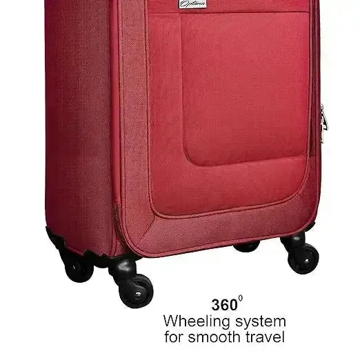 Optima Prion Softside Expandable Roller Luggage,  2-Piece Set (20/24)