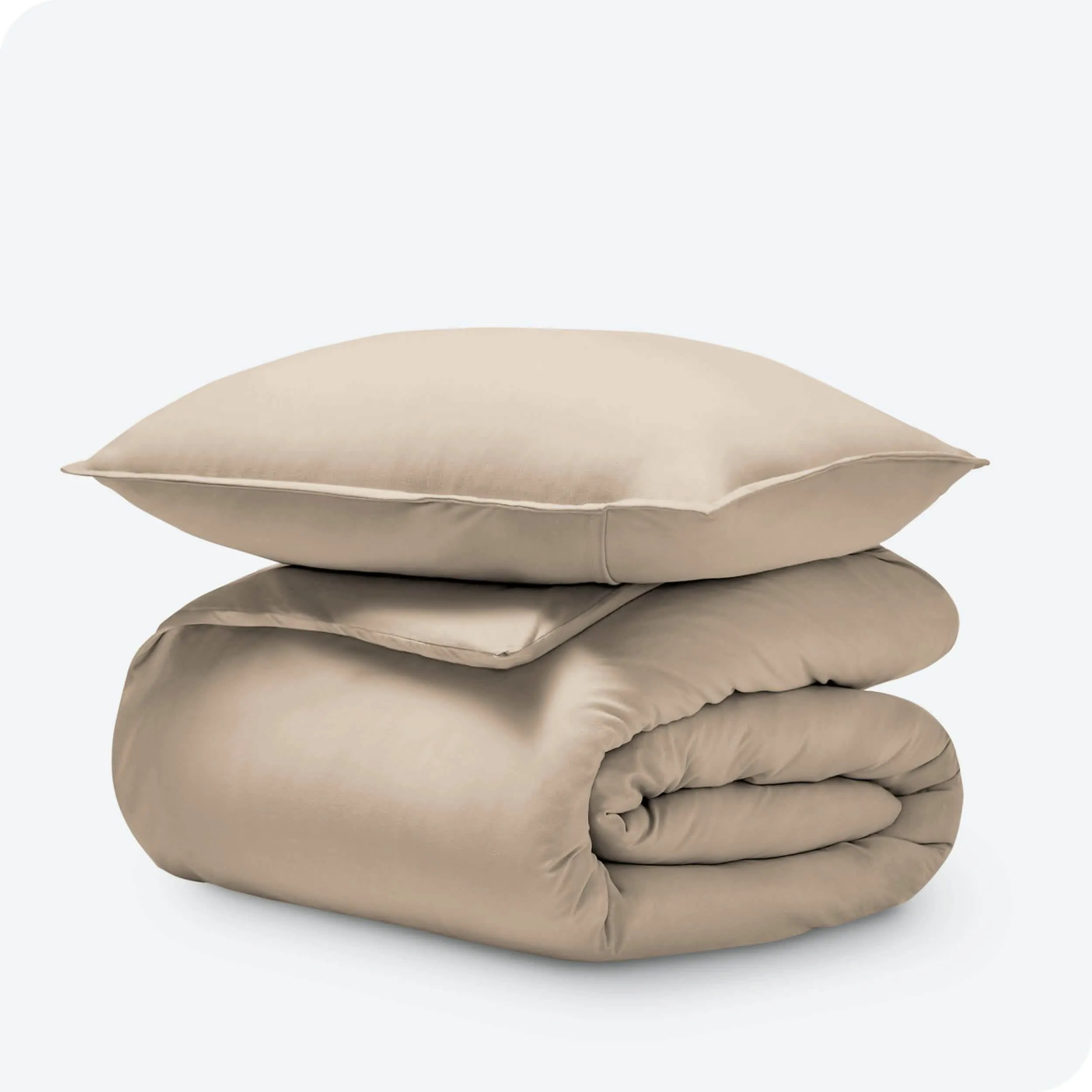 Organic Cotton Jersey Duvet Cover Set