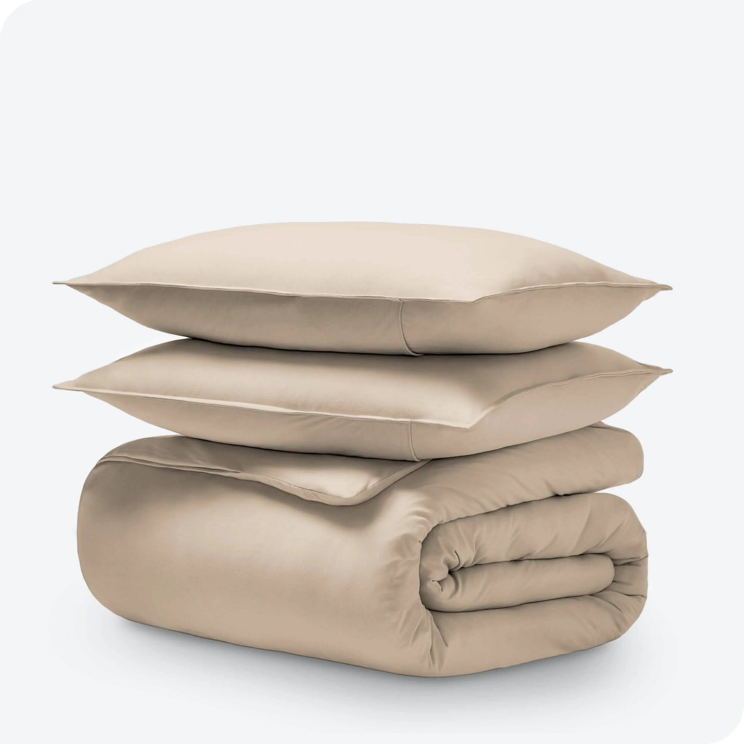 Organic Cotton Jersey Duvet Cover Set