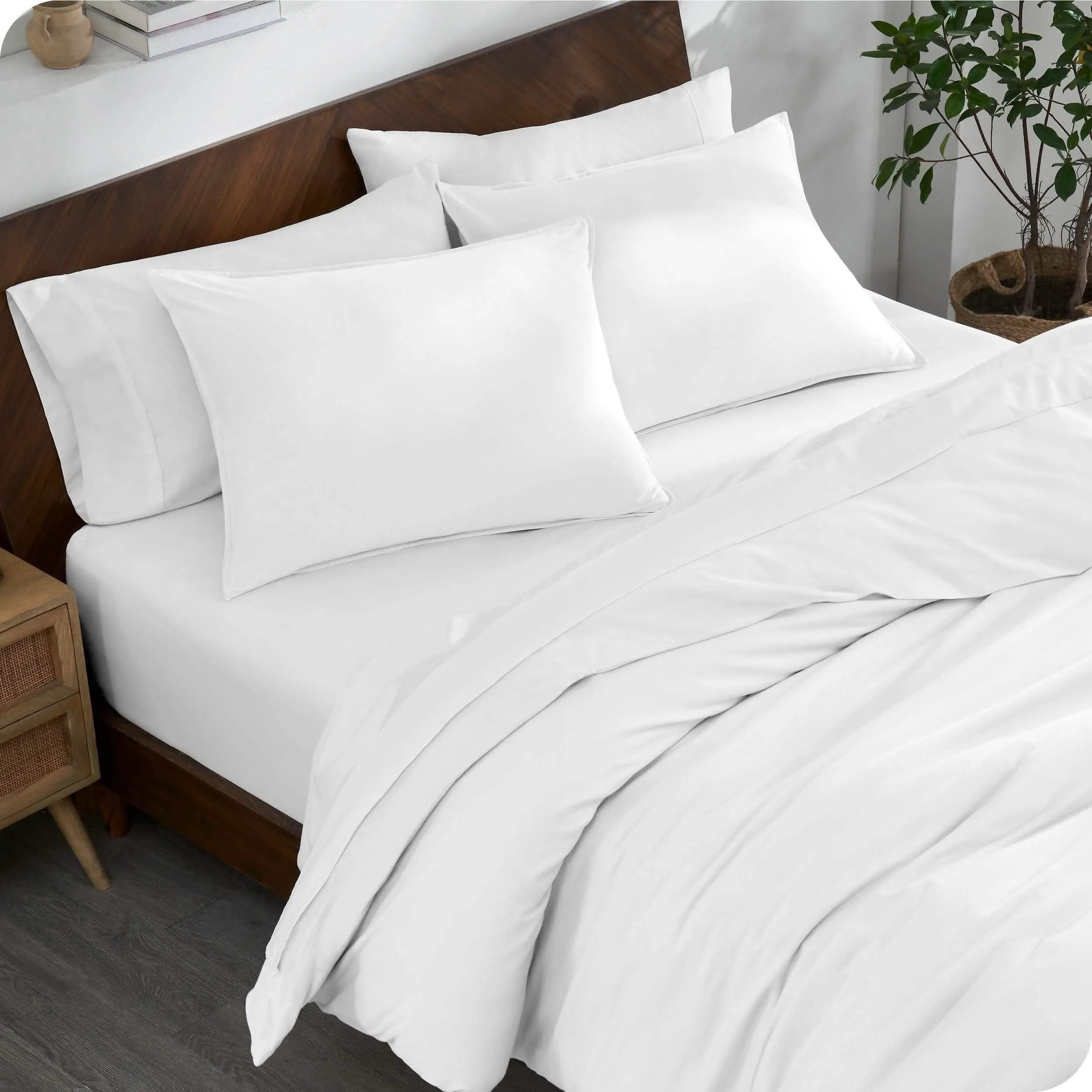 Organic Cotton Jersey Duvet Cover Set