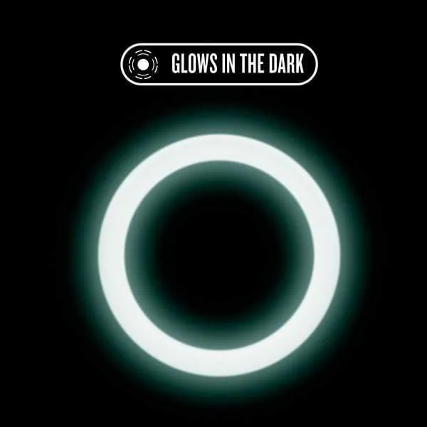 Performance Silicone Glo Cock Ring - White