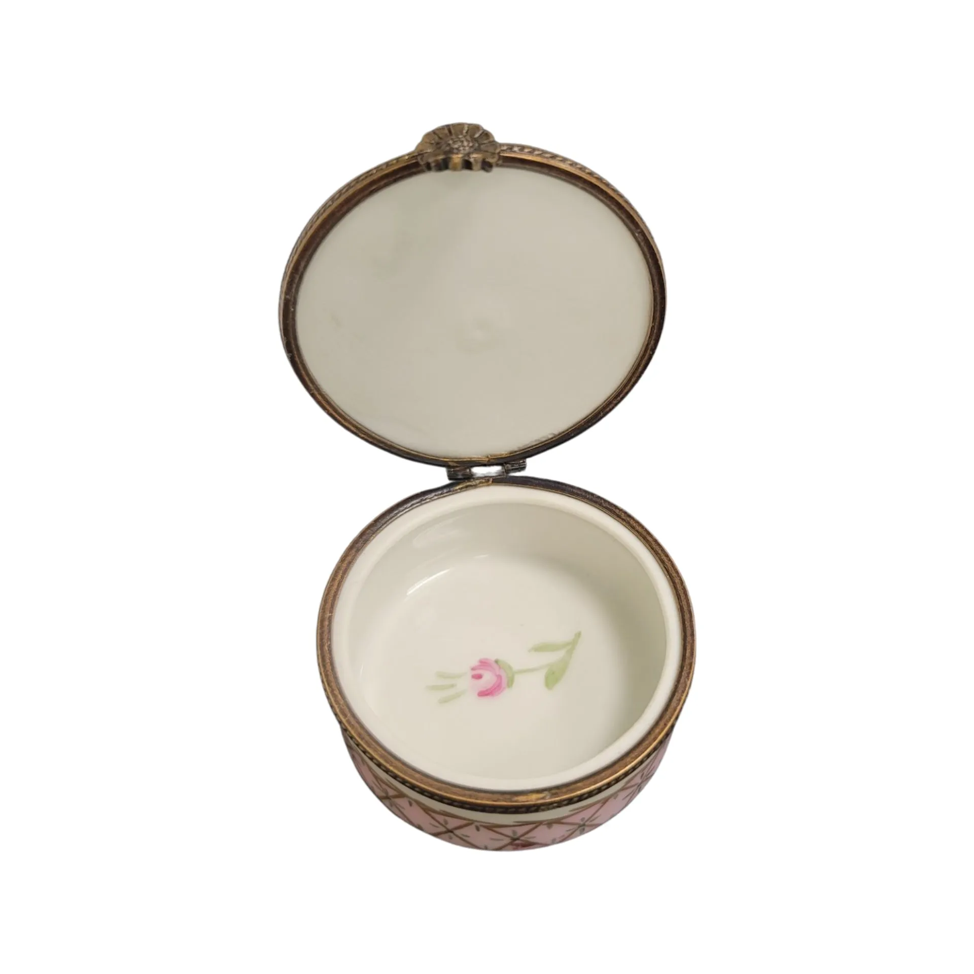 Pink Roses Round Pill