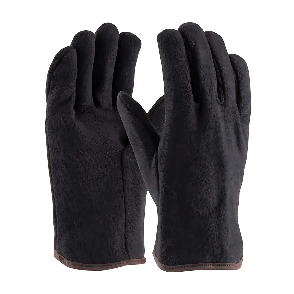 PIP 95-864 Economy Polyester/Cotton Jersey Glove with Red Jersey Lining - Open Cuff