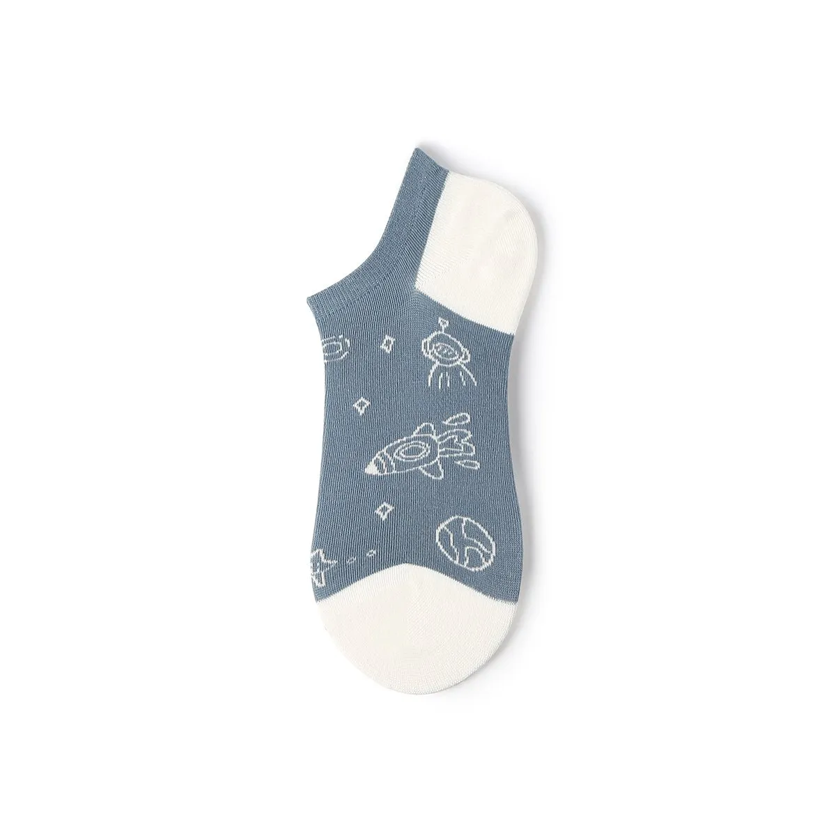 Sci-Fi Game Summer Women 5pcs Ankle Socks Set