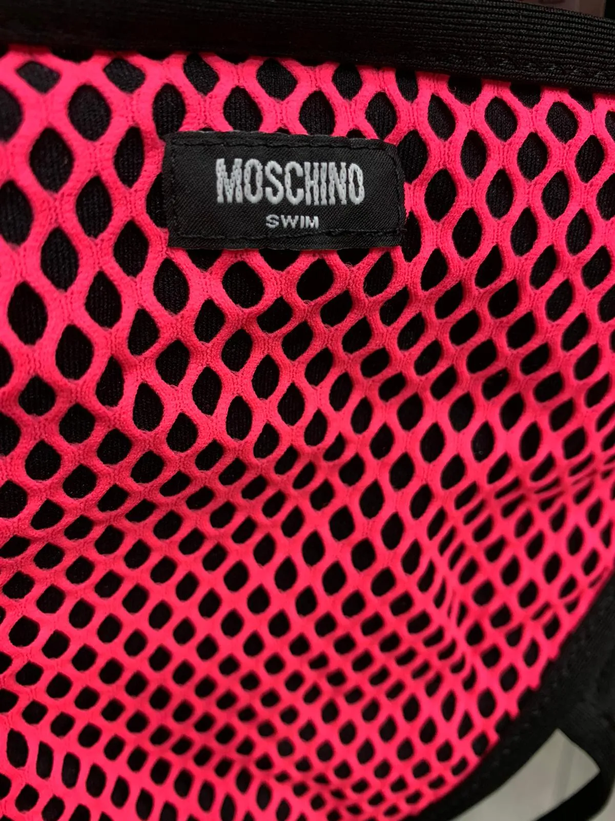 Slip Bikini   Top Bikini Moschino Pink Retato