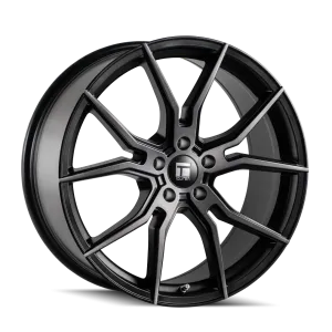 TOUREN 3501 | BRUSHED MATTE BLACK W/DARK TINT | 5x112 | 17x7.5 | 40mm
