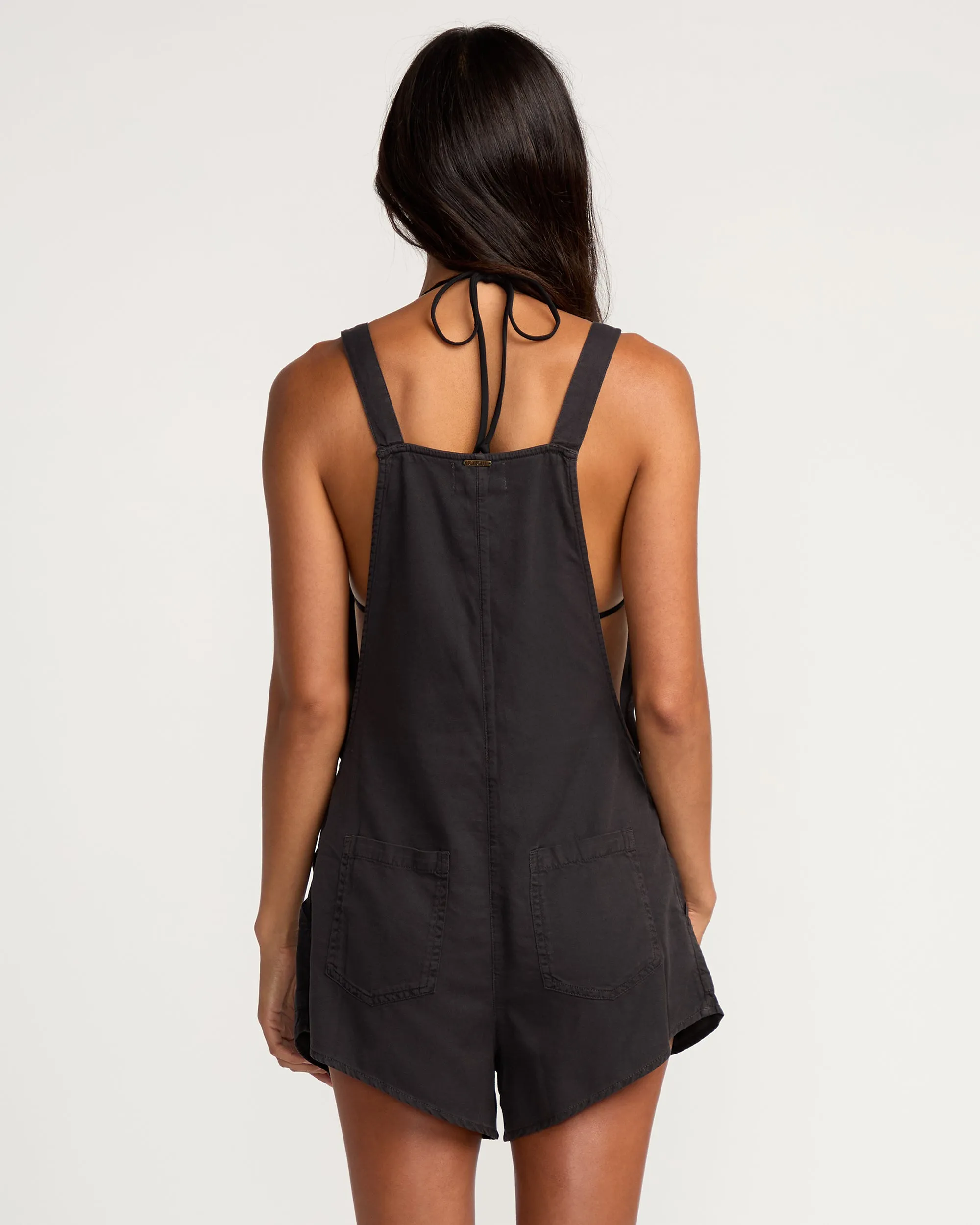 Womens Wailea Romper - Black