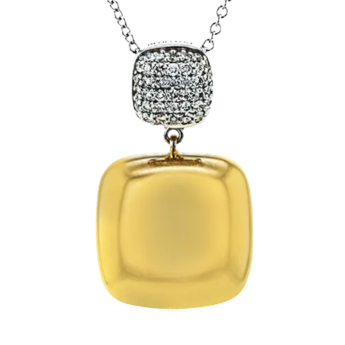 ZP1136 Pendant in 14k Gold with Diamonds